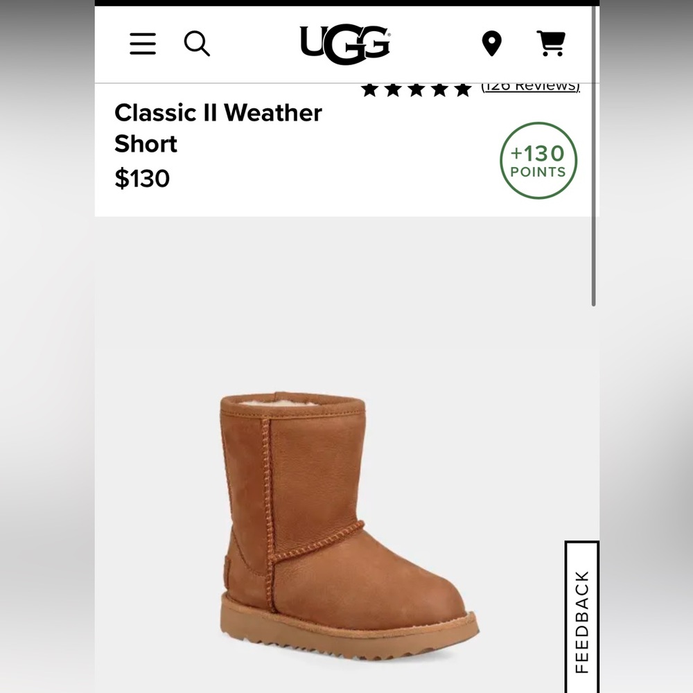 UGGS Classic Weather short